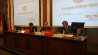 EL SECRETARIO DE LA CORTE, D. CARLOS CAVERO, ILMO.SR. D. ANGEL DOLADO, MAGISTRADO Y D. JOSE SEOANE, ABOGADO